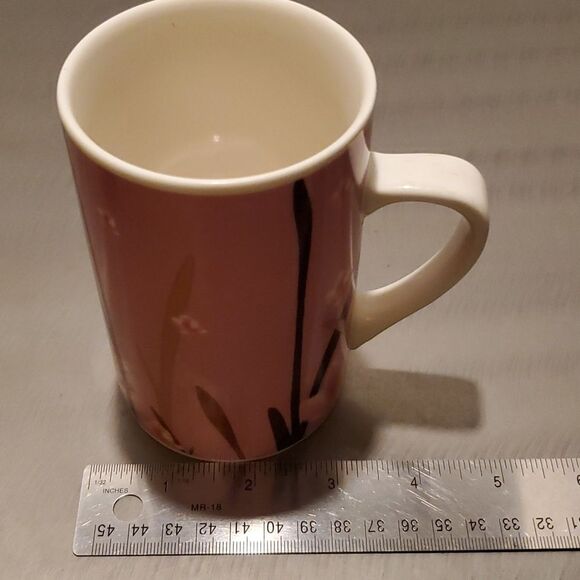 Starbucks 2004 Pink Cherry Blossom Japanese Motif  Coffee Mug Tea Cup - Picture 8 of 9